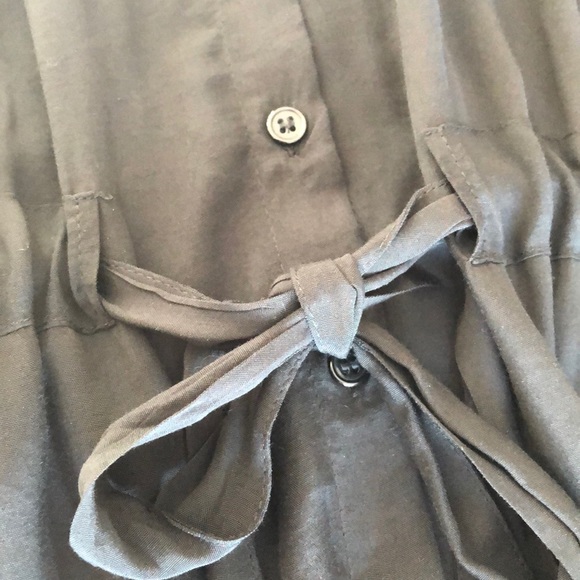 Forever 21 black button up tunic/dress - Picture 8 of 8